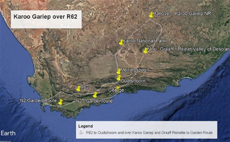 Karoo Gariep via R62 Karoo Gariep via R62