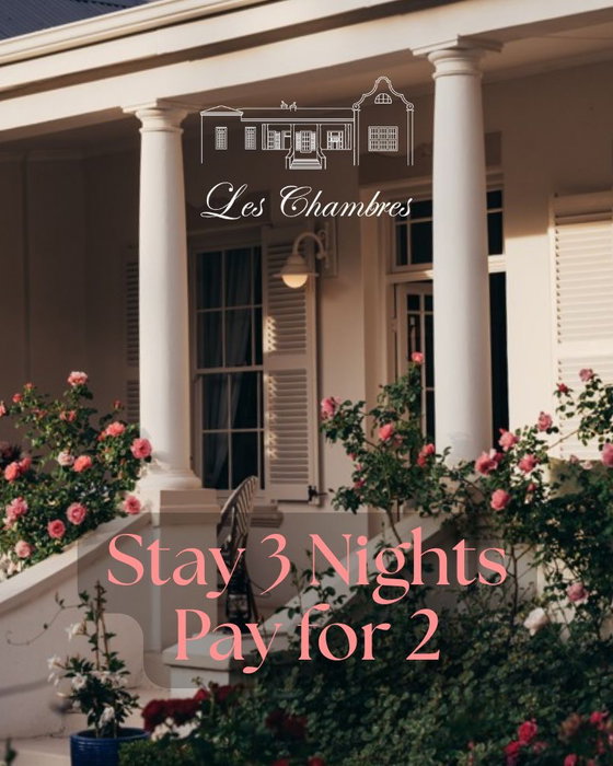 Idyllic Getaway - Stay 3 Nights, Pay for 2