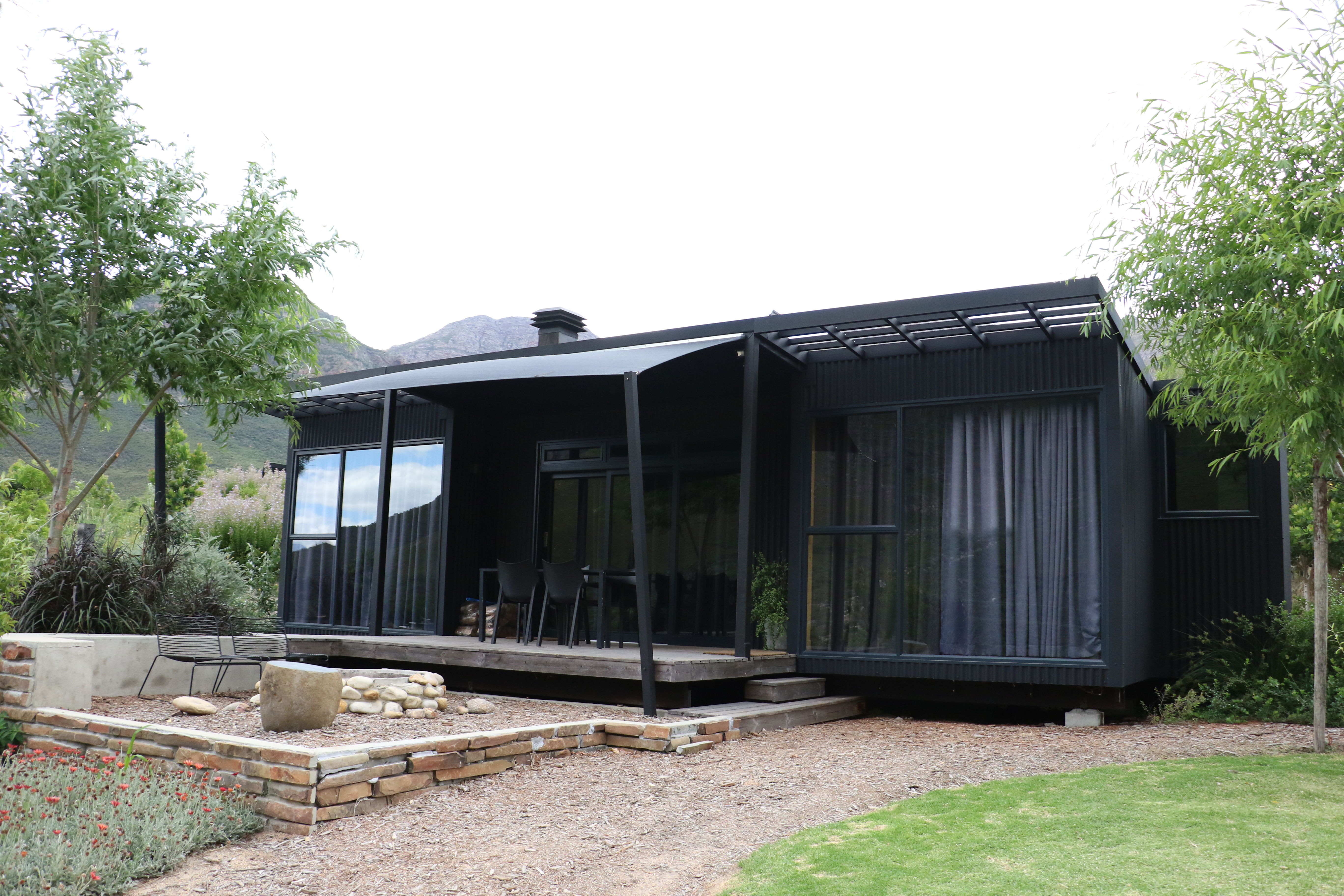 Unique country side Pod houses with wood fired hot tubs