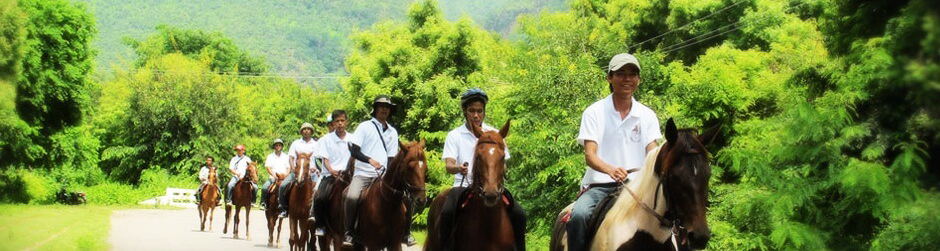 Riding at Bagan