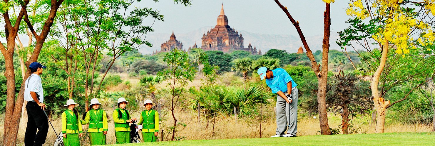 Golf in Bagan
