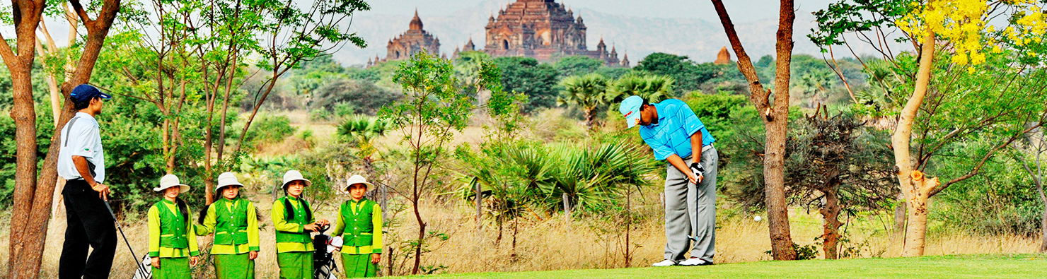 Golf in Bagan