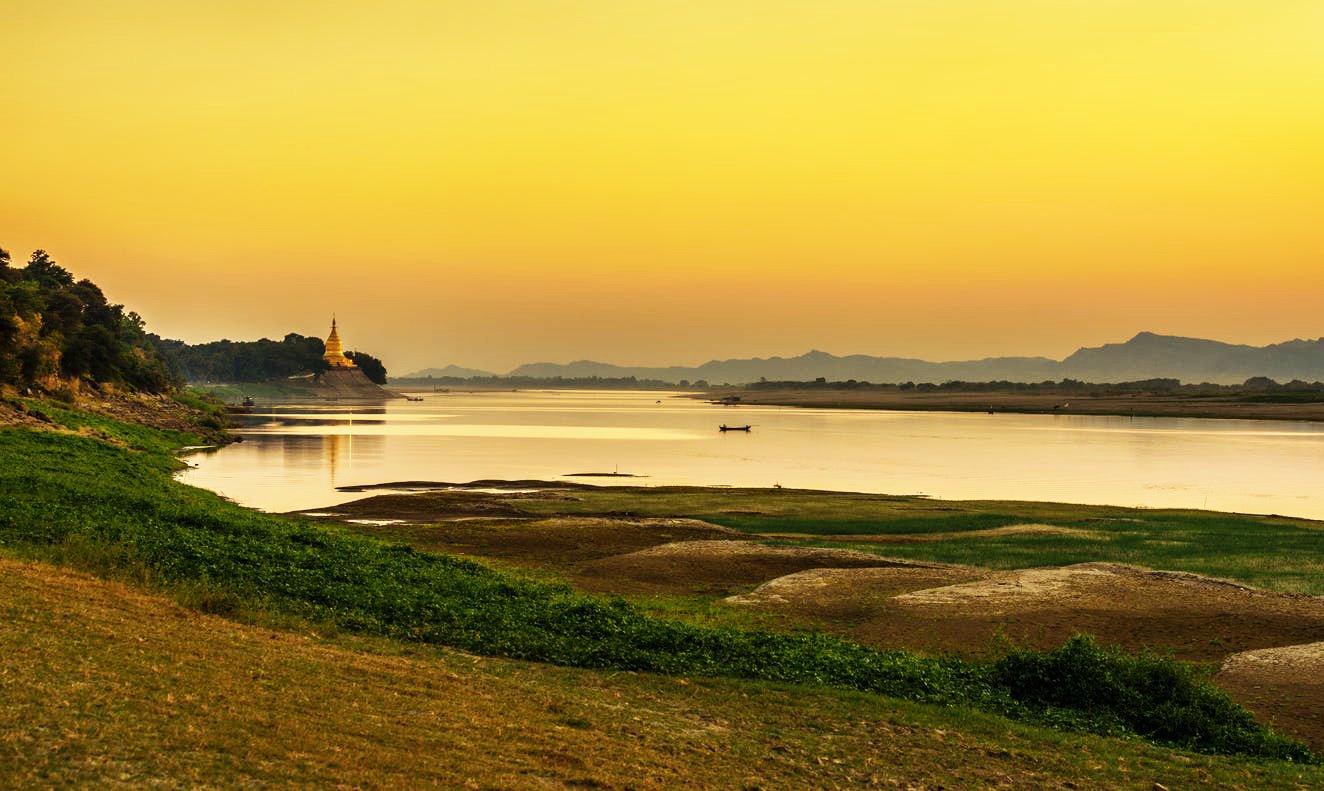 Sunset at bagan