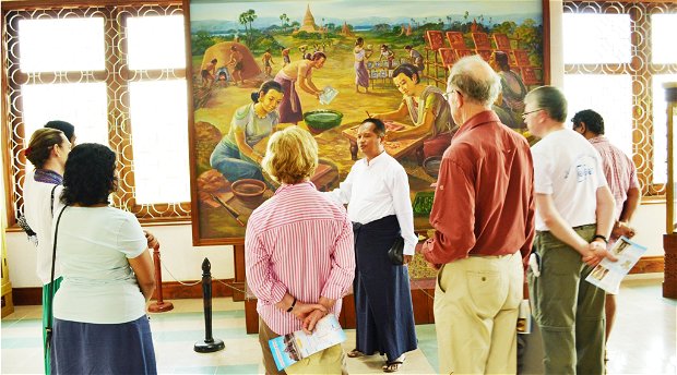 archaeology talk in bagan archaeology talk in bagan