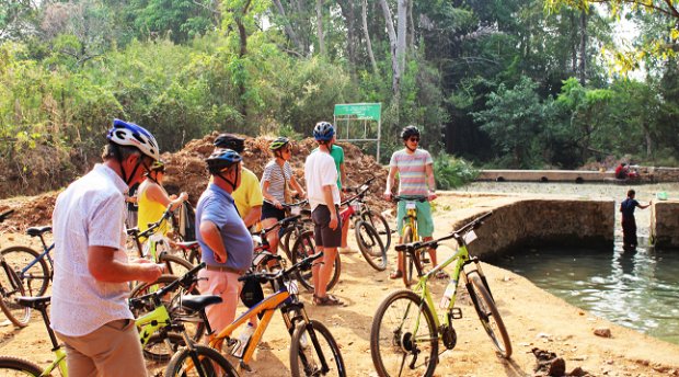 Doctor Teacher biking Photo