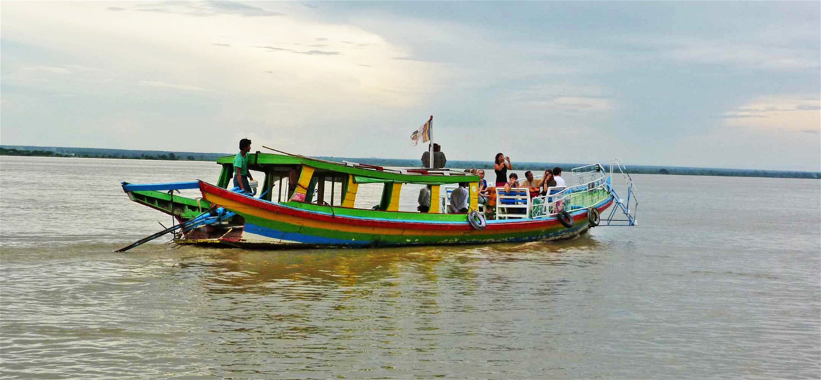 Boat at Ayeyarwaday River