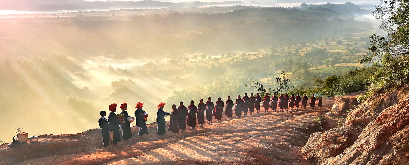 Diverse lifestyle of Myanmar