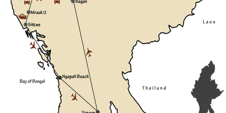 Myanmar Adventure, Trekking From Chin Hill to Mrauk U