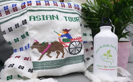 Asian Tour Local Bag and Reusable Water Bottle Asian Tour Local Bag and Reusable Water Bottle