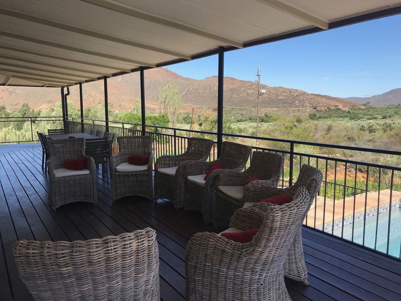 The verandah