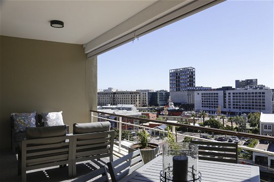 Balcony or patio overlooking cape town beautiful view