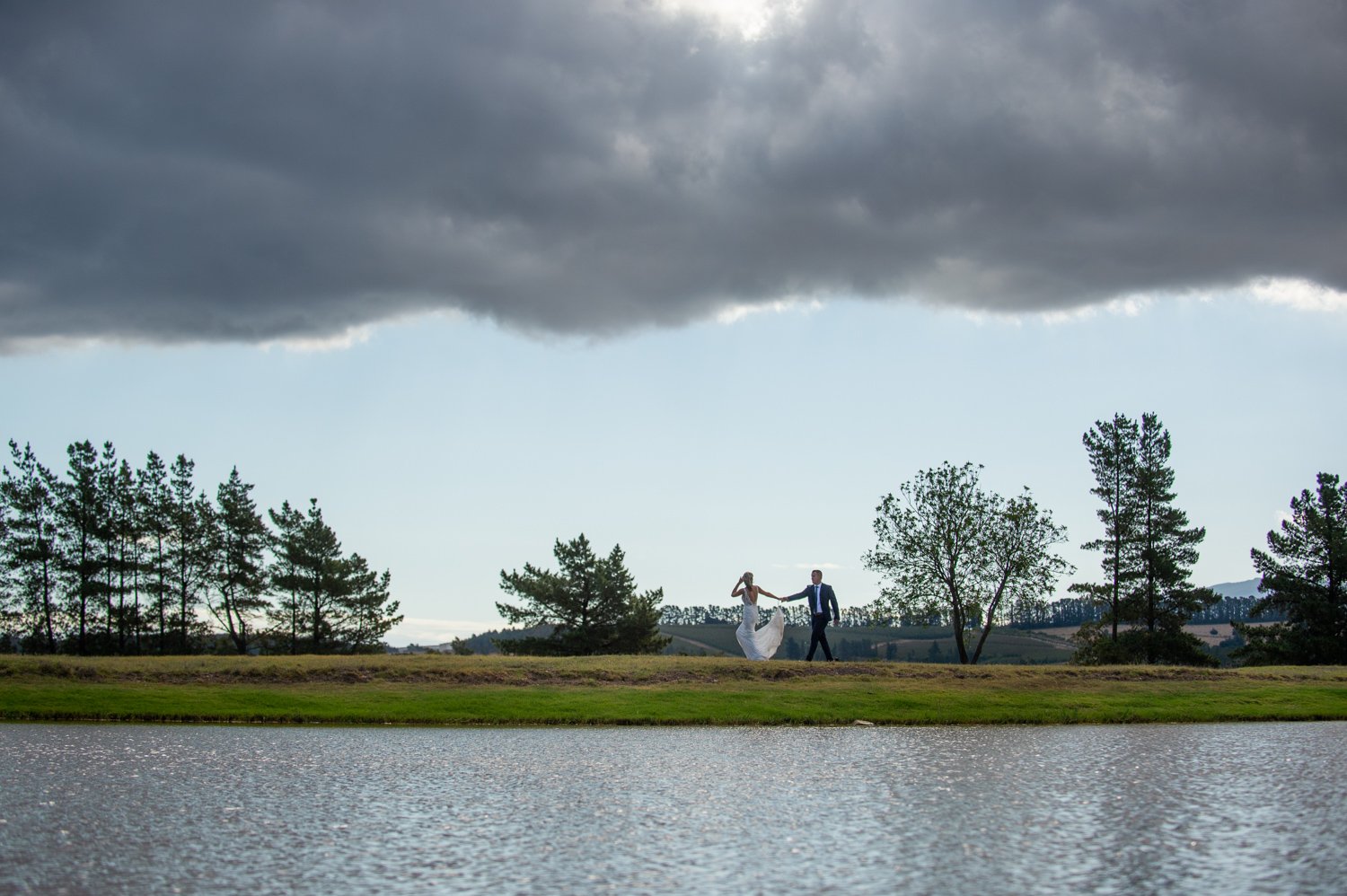 Glamping wedding in Elgin Valley