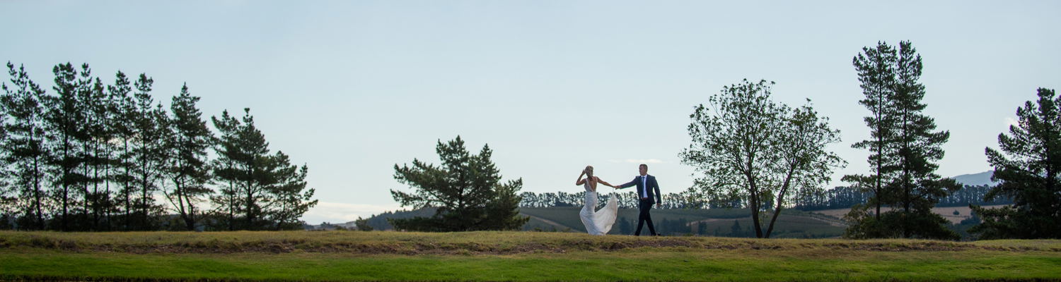 Glamping wedding in Elgin Valley