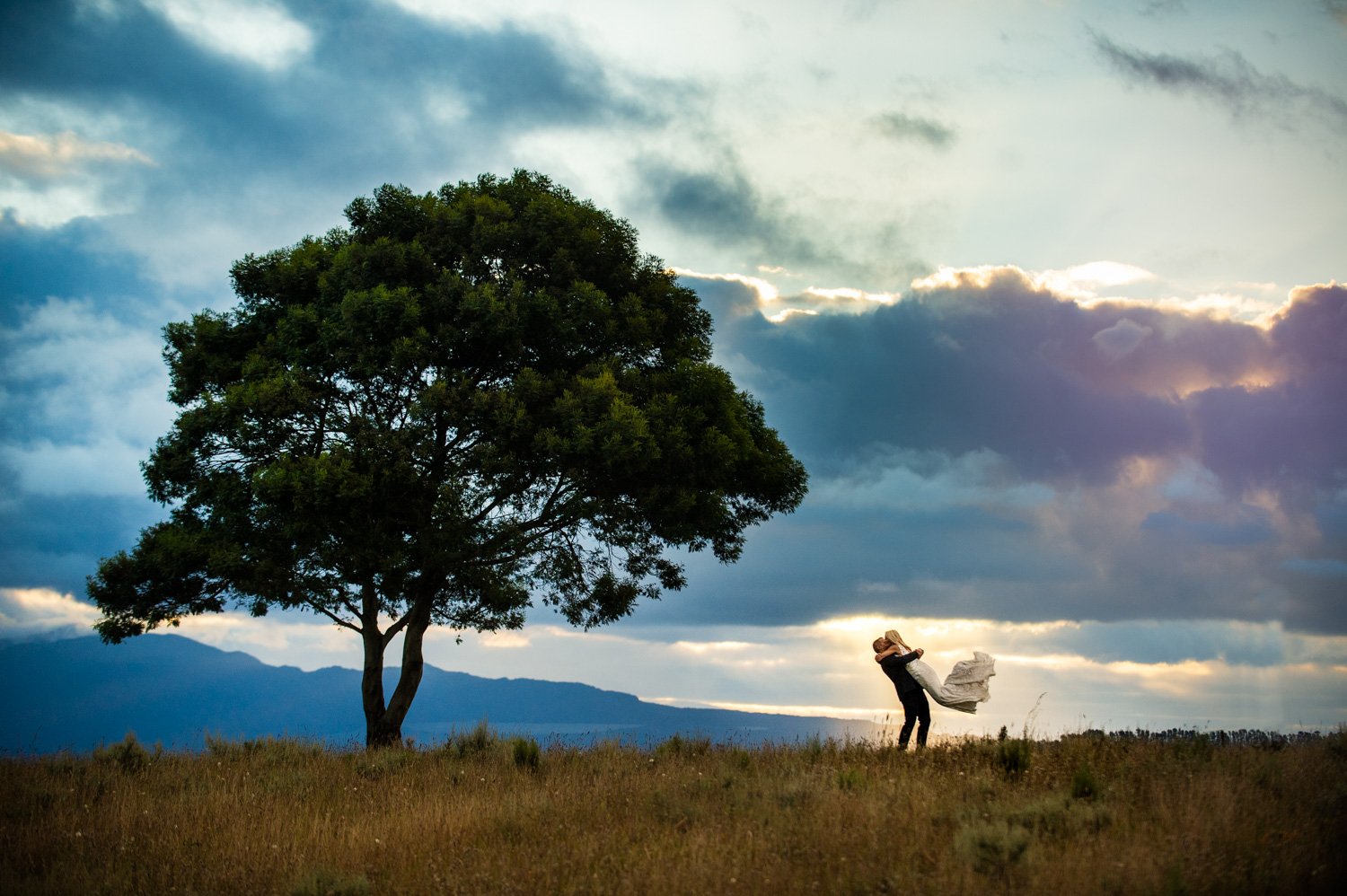 Glamping wedding in Elgin Valley