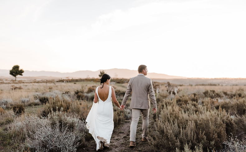 Wedding couple captured by Liezel Volschenk Photography at Cherry Glamping Wedding couple captured by Liezel Volschenk Photography at Cherry Glamping