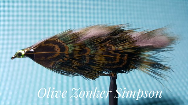 Olive Zonker Simpson by Alan Hobson, Wild Fly Fishing in the Karoo