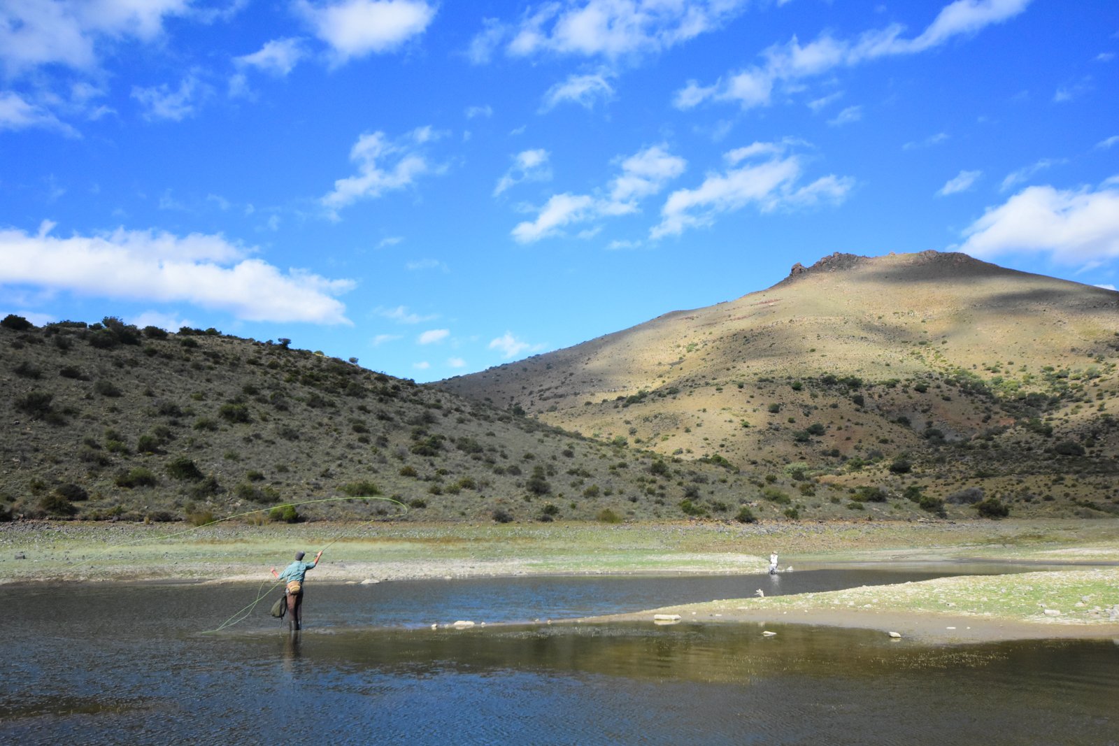 Wild Fly Fishing in the Karoo, Fly Fishing for Trout in South Africa, Picture by Jess