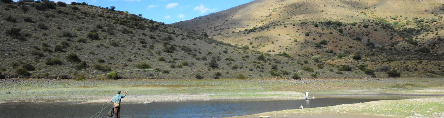 Wild Fly Fishing in the Karoo, Fly Fishing for Trout in South Africa, Picture by Jess