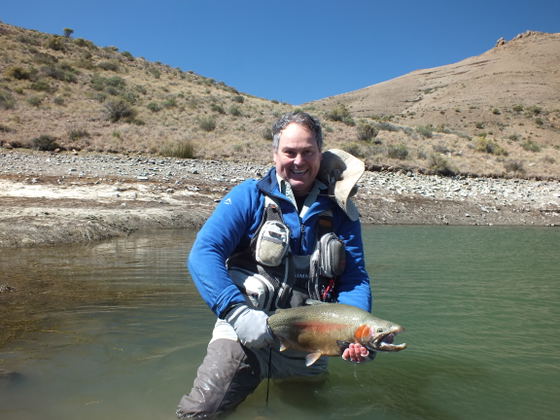Trophy trout fishing with Alan Hobson, Wild Fly Fishing in the Karoo, South Africa Trophy trout fishing with Alan Hobson, Wild Fly Fishing in the Karoo, South Africa