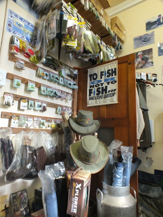 Wild Fly Fishing in the Karoo Fly shop, Somerset East, South Africa