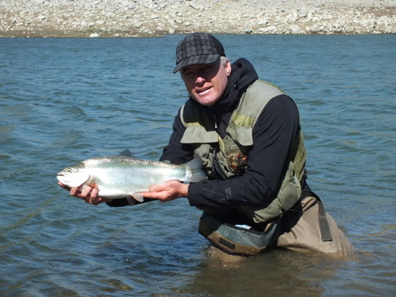 Trophy trout in the Karoo, Wild Fly Fishing in the Karoo, Somerset East, South Africa Trophy trout in the Karoo, Wild Fly Fishing in the Karoo, Somerset East, South Africa