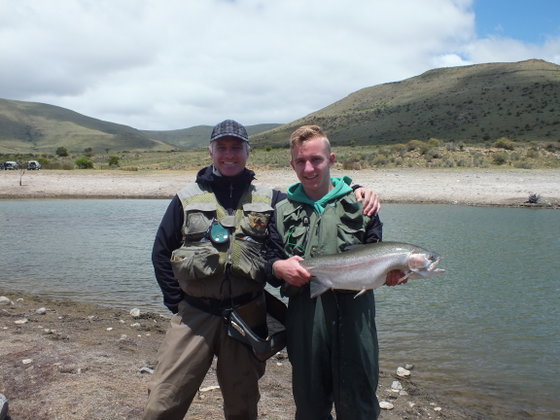 Fishing trout, Still River