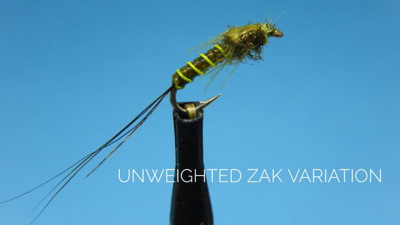 Unweighted Zak Variation by Alan Hobson, Wild Fly Fishing in the Karoo Unweighted Zak Variation by Alan Hobson, Wild Fly Fishing in the Karoo
