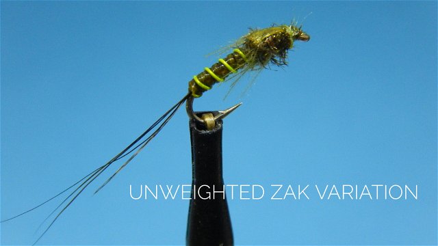 Unweighted Zak Variation by Alan Hobson, Wild Fly Fishing in the Karoo