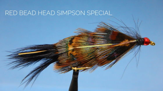 Red Bead Head Simpson Special by Alan Hobson, Wild Fly Fishing in the Karoo Red Bead Head Simpson Special by Alan Hobson, Wild Fly Fishing in the Karoo