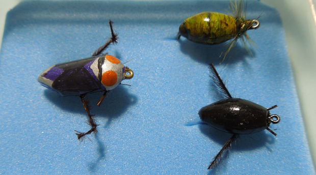 speciality flies, outside the box, floating snail, diving beetle, backswimmer, alan hobson speciality flies, outside the box, floating snail, diving beetle, backswimmer, alan hobson
