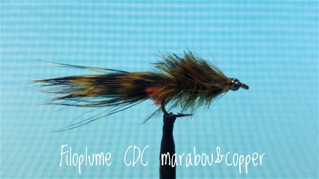 Filoplume CDC Marabou & Copper by Alan Hobson, Wild Fly Fishing in the Karoo