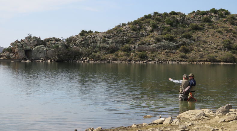 Wild Fly Fishing in the Karoo, fly fishing guiding