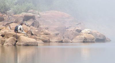 Mountain dam mist, Somerset East fly fishing Mountain dam mist, Somerset East fly fishing
