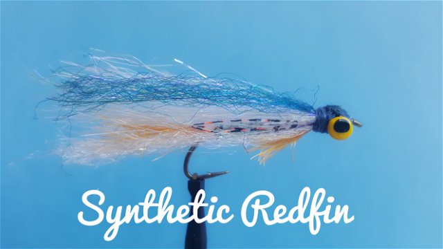 Synthetic Redfin by Alan Hobson, Wild Fly Fishing in the Karoo