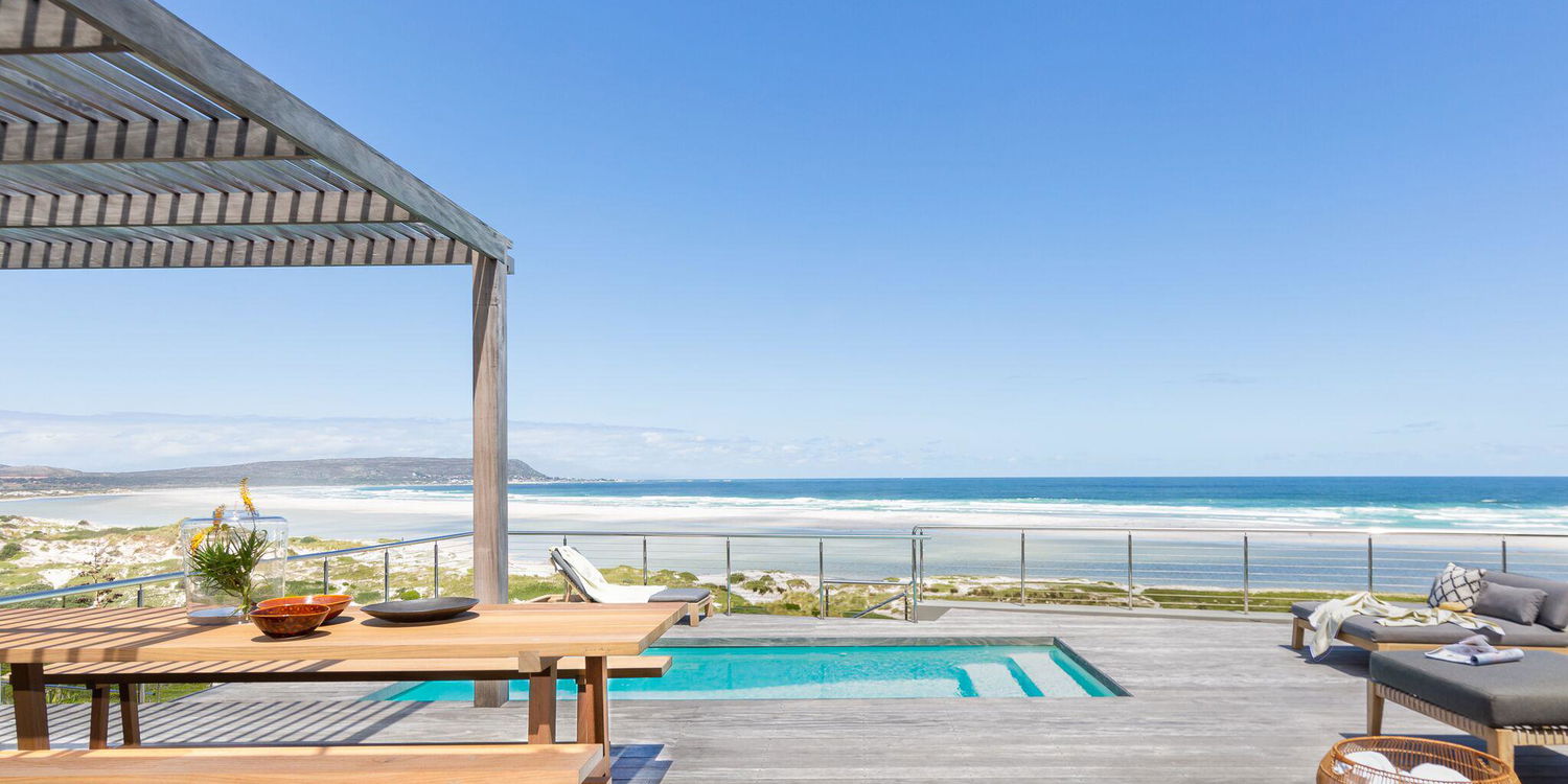 Cape Beach Villa Pool views