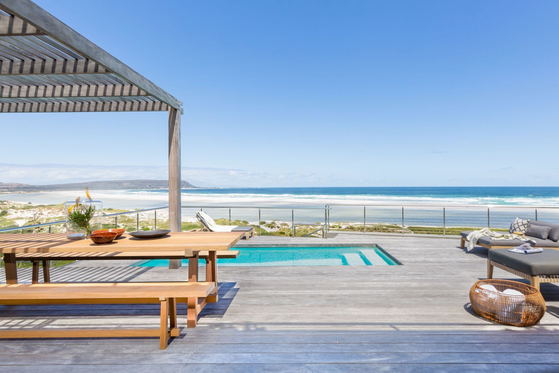 Cape Beach Villa Pool views