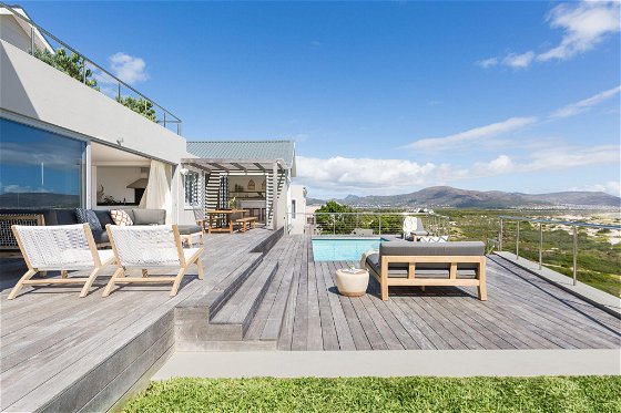 Cape Beach Villa Deck