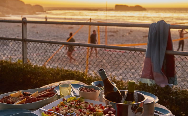 BBQ on the beach