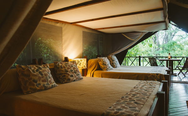 Classic Tents at Rufiji River Camp