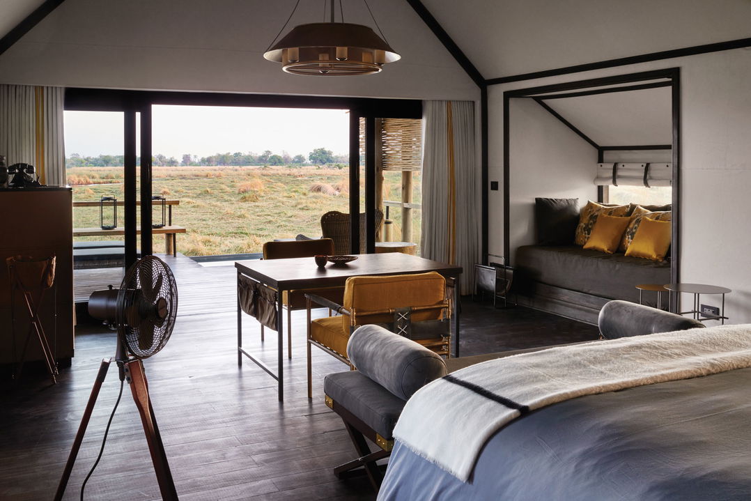 interior look at suite of Belmond Eagle Island Lodge