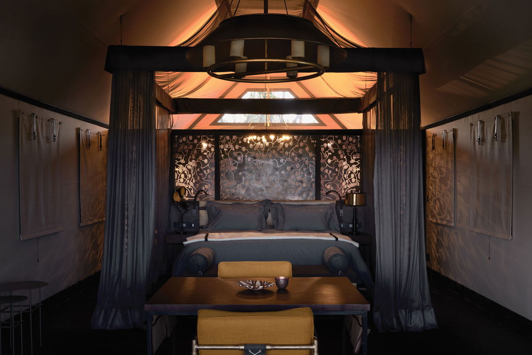 bedroom facilities viewed at Belmond Eagle Island Lodge