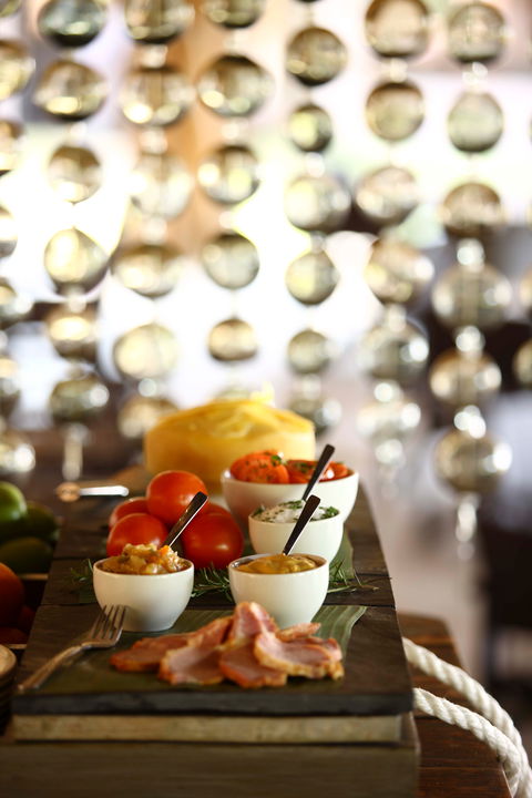 food serving on table of andBeyond Kichwa Tembo Camp Kenya Masai Mara