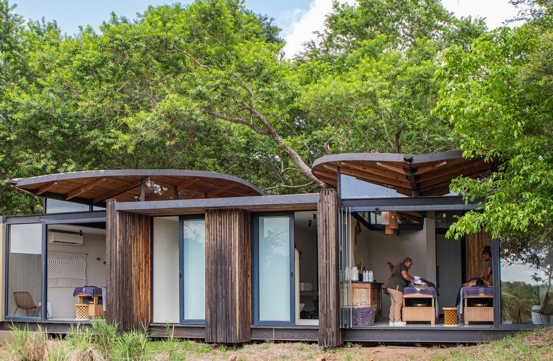 wellness centre spa at River lodge Lion Sands Game Reserve