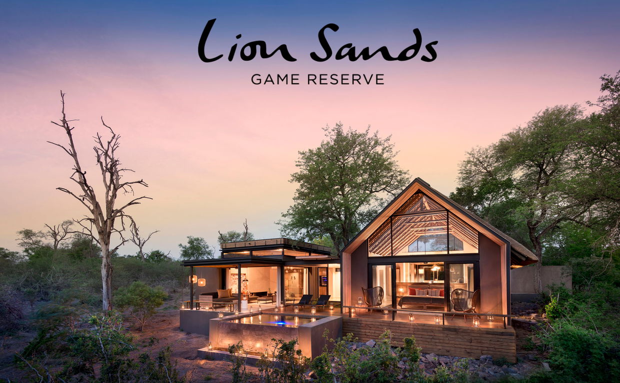 Exterior view of Lion Sands Ivory Lodge Villa