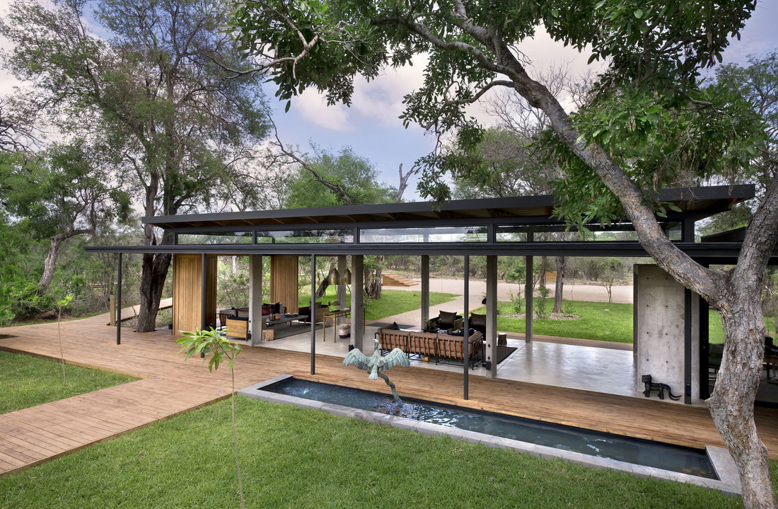 welcome areas of Ivory lodge Lion Sands Game Reserve