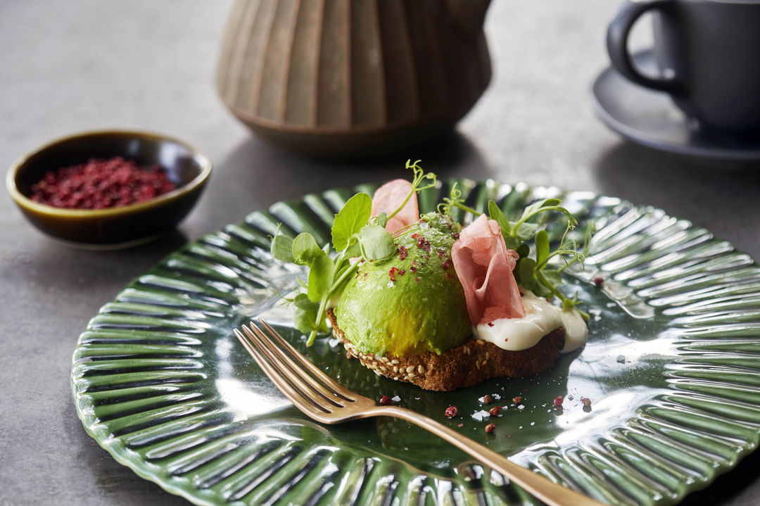 gournet dishes plated at ivory lodge by Lion Sands Game Reserve