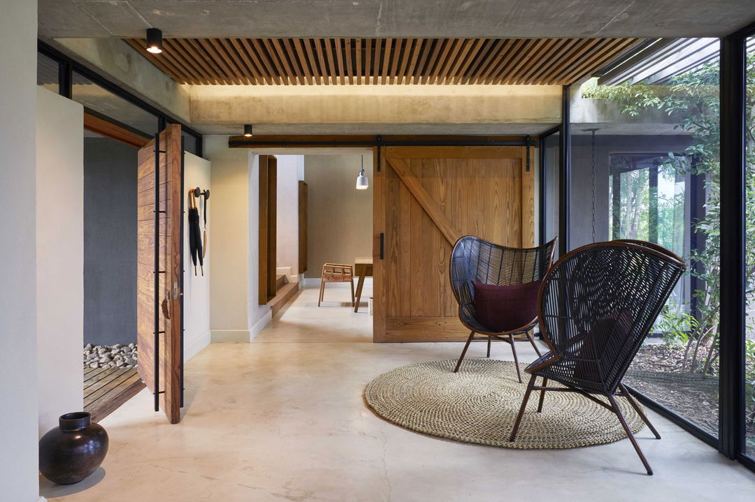 entrance of suite at Ivory Lodge Lion Sands Game Reserve
