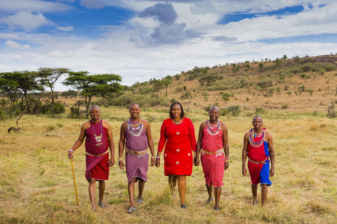 the Masai trackers of Mahali Mzuri Kenya Masai Mara