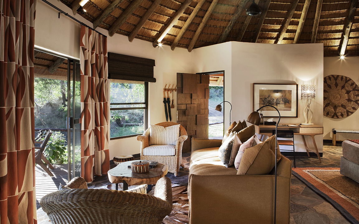 view of suite with patio at Sable Camp MalaMala Game Reserve