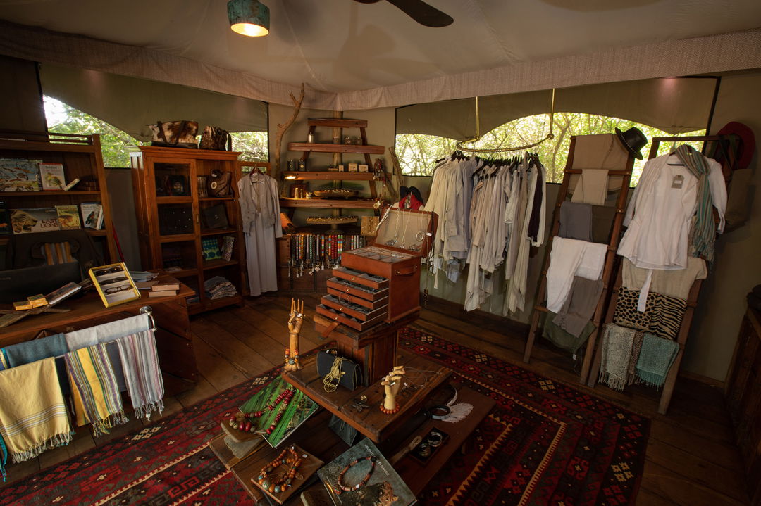 boutique at Mara Plains Camp Kenya Masai Mara